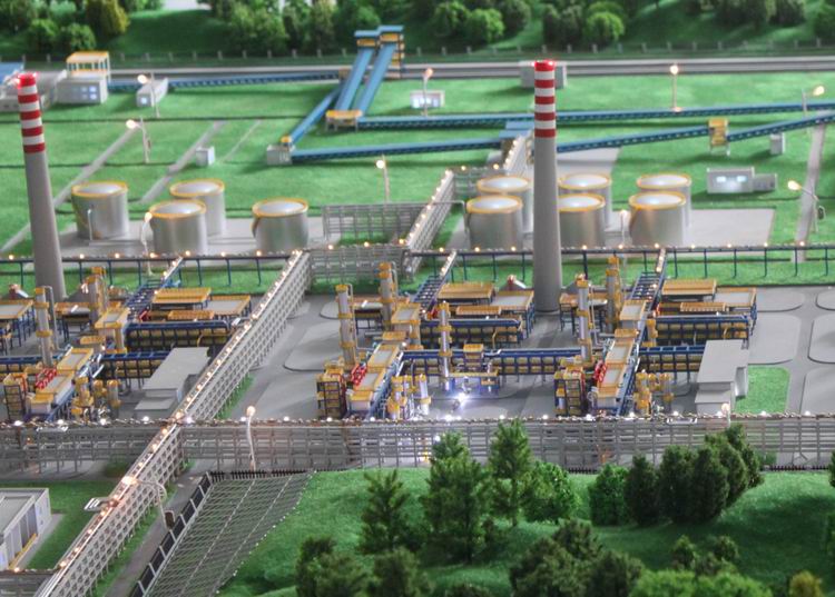 南召县石化区模型