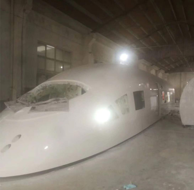 南召县高铁模型